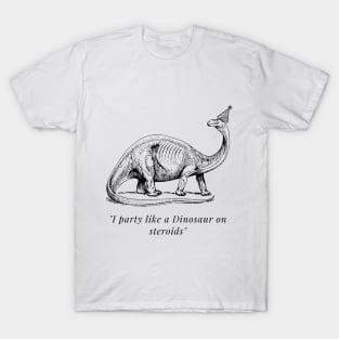 Party Dinosaur T-Shirt